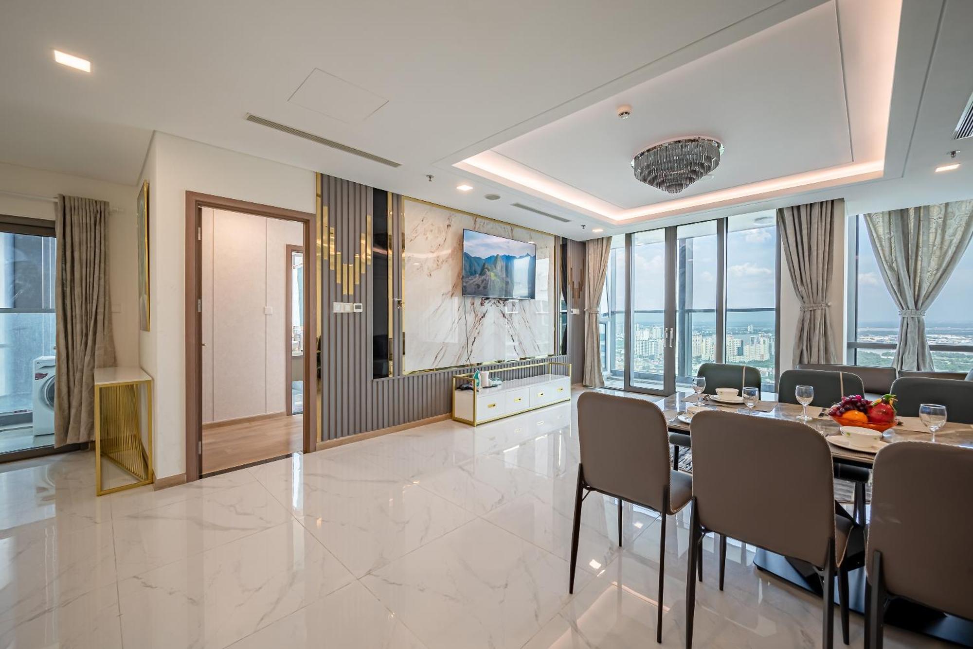 Landmark 81 Vinhomes Central Park Luxury Apartment ホーチミン市 エクステリア 写真