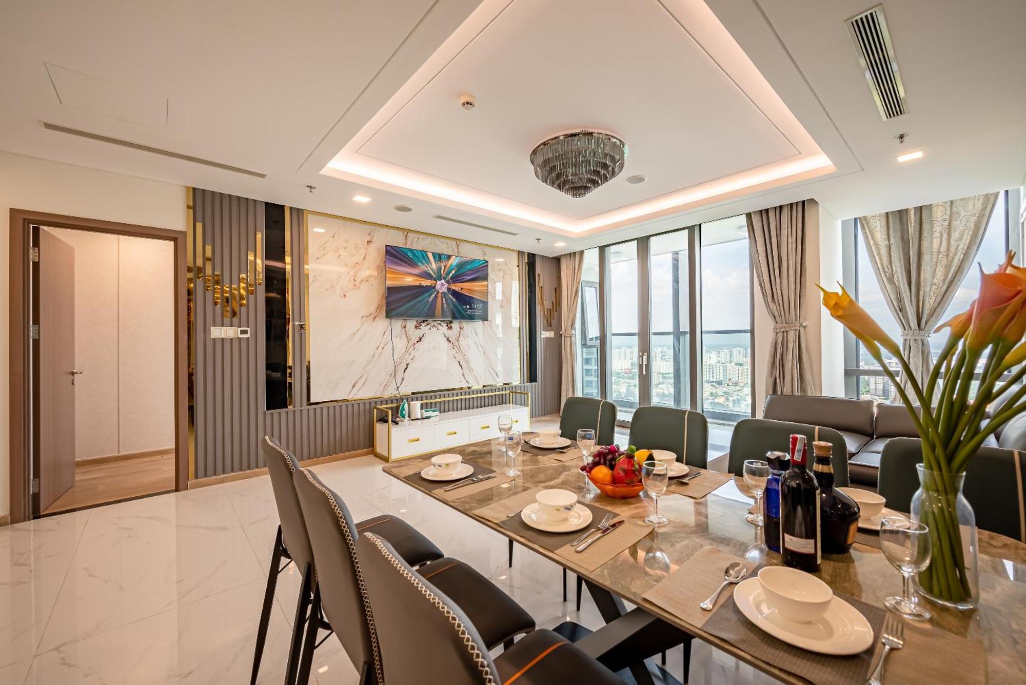 Landmark 81 Vinhomes Central Park Luxury Apartment ホーチミン市 エクステリア 写真